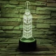 Big Ben 7 színű 3D led lámpa