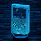 Tetrisz 7 színű  3D led lámpa