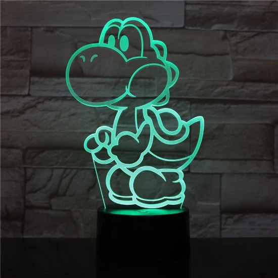 Bébi Dinó 3D led lámpa