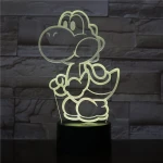 Bébi Dinó 3D led lámpa