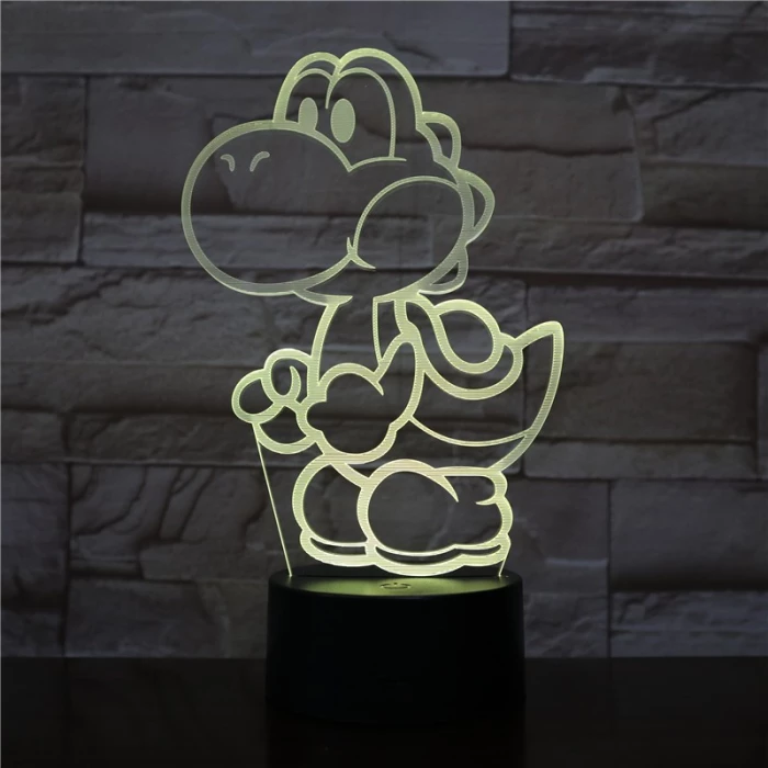 Bébi Dinó 3D led lámpa