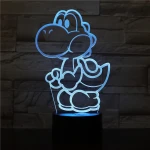 Bébi Dinó 3D led lámpa