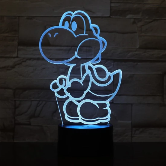 Bébi Dinó 3D led lámpa