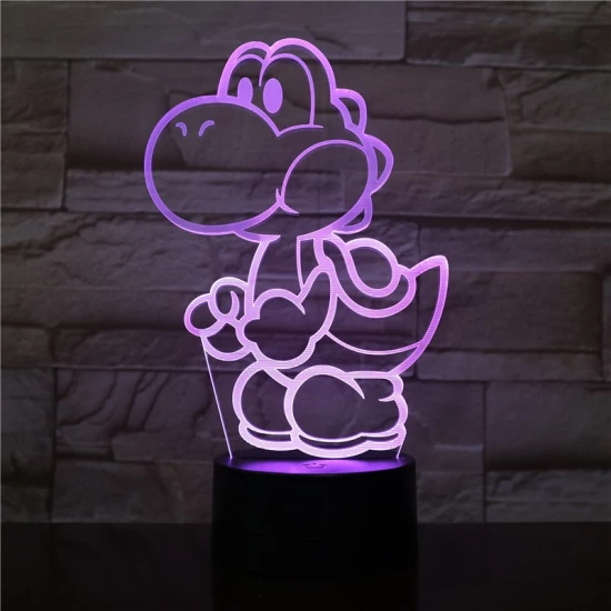 Bébi Dinó 3D led lámpa