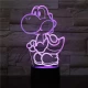 Bébi Dinó 3D led lámpa