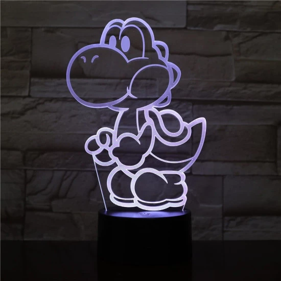 Bébi Dinó 3D led lámpa