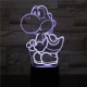 Bébi Dinó 3D led lámpa