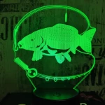Ponty horgászat 3D led lámpa