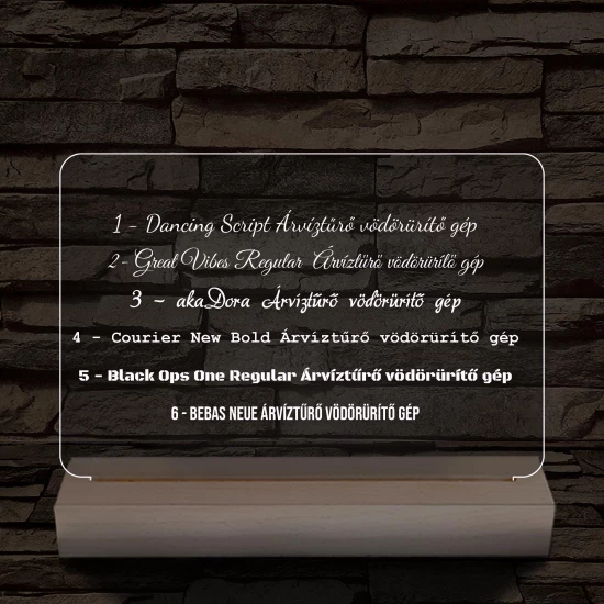 Hasznos karácsonyi ajándék nőknek 7 színű 3D led lámpa