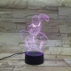 Pók 3D led lámpa
