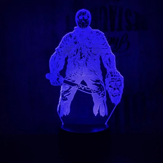 Arctalan 7 színű 3D led lámpa