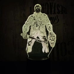 Arctalan 7 színű 3D led lámpa