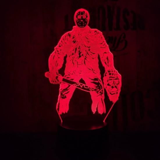 Arctalan 7 színű 3D led lámpa