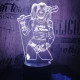 Harley Quinn  7 színű 3D led lámpa