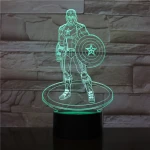 A Kapitány 3D led lámpa