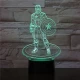 A Kapitány 3D led lámpa