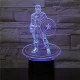 A Kapitány 3D led lámpa