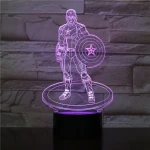 A Kapitány 3D led lámpa