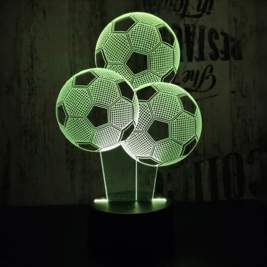 Foci Lufi 7 színű 3D led lámpa