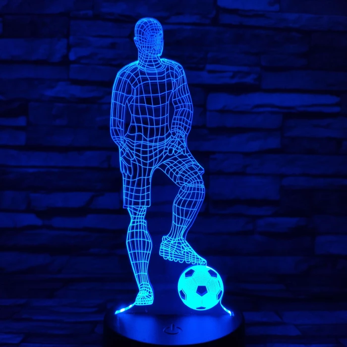 Focista 7 színű 3D led lámpa