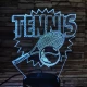 Tenisz játék 3D led lámpa