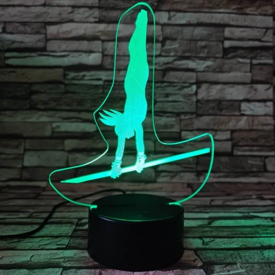 Szertona 7 színű 3D led lámpa