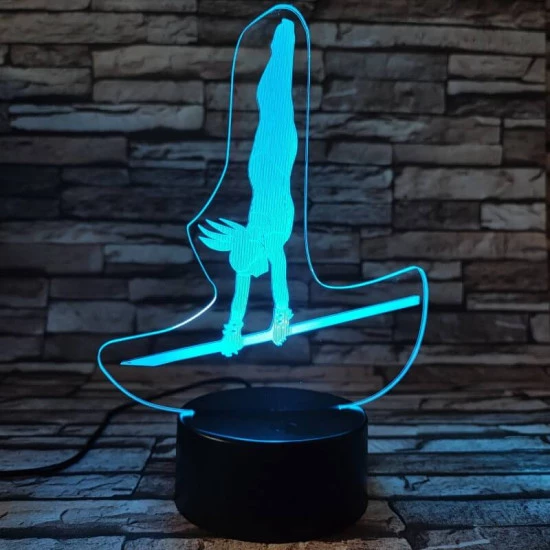 Szertona 7 színű 3D led lámpa