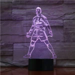 Ronaldo Focista 7 színű 3D led lámpa