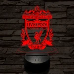 Liverpool 3D led lámpa