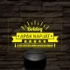 A világ legjobb apukája! 7 színű 3D led lámpa