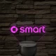 Smart logó – 7 színű, színváltós LED lámpa
