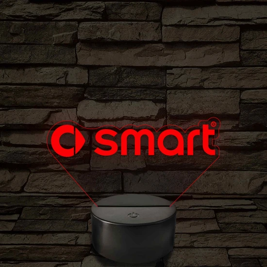 Smart logó – 7 színű, színváltós LED lámpa
