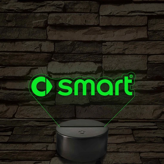 Smart logó – 7 színű, színváltós LED lámpa