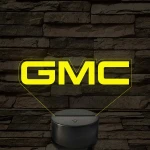 GMC logó – 7 színű, színváltós LED lámpa