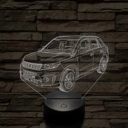 Suzuki Vitara 7 színű színváltós 3D led lámpa