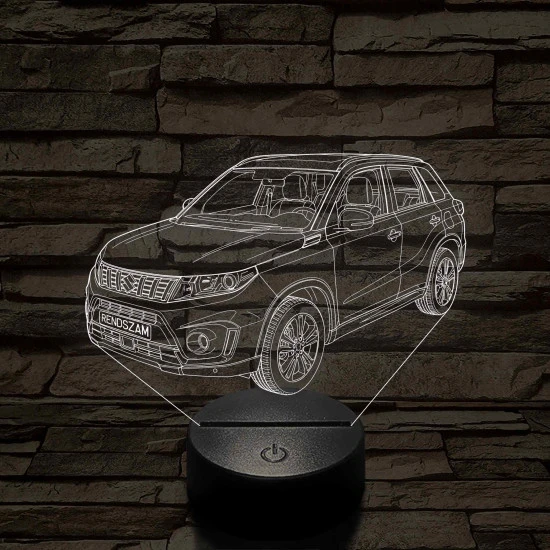 Suzuki Vitara 7 színű színváltós 3D led lámpa
