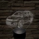 Suzuki Vitara 7 színű színváltós 3D led lámpa
