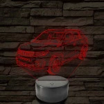 Suzuki Vitara 7 színű színváltós 3D led lámpa