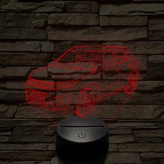 Suzuki Vitara 7 színű színváltós 3D led lámpa