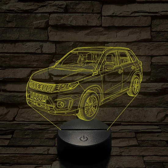 Suzuki Vitara 7 színű színváltós 3D led lámpa