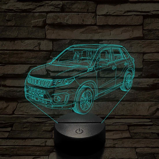 Suzuki Vitara 7 színű színváltós 3D led lámpa