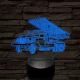 Szovjet katyusha 3D led lámpa
