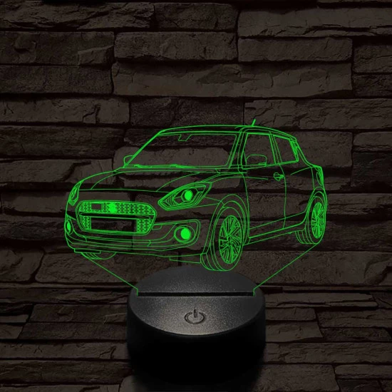 Suzuki Swift 2021 7 színű 3D led lámpa