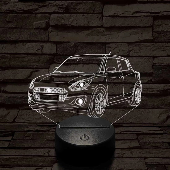 Suzuki Swift 2021 7 színű 3D led lámpa
