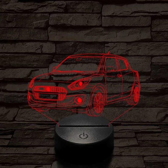 Suzuki Swift 2021 7 színű 3D led lámpa