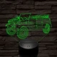 Volkswagen kétéltű gyalogsági jármű 7 színű 3D led lámpa