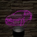 BMW M5 M60 2004 7 színű 3D led lámpa