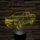 Toyota Hilux 7 színű 3D led lámpa