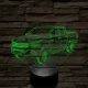 Toyota Hilux 7 színű 3D led lámpa