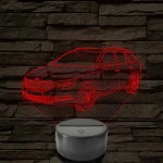 Skoda Octavia Combi LED Lámpa – Egyedi rendszámmal gravírozható
